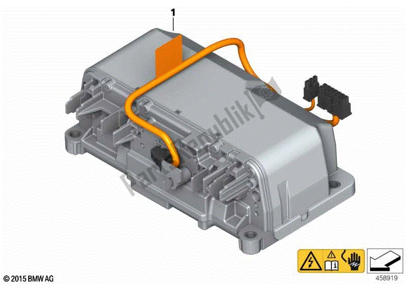 All parts for the Fuse Box of the BMW C Evolution K 17 2016 - 2018