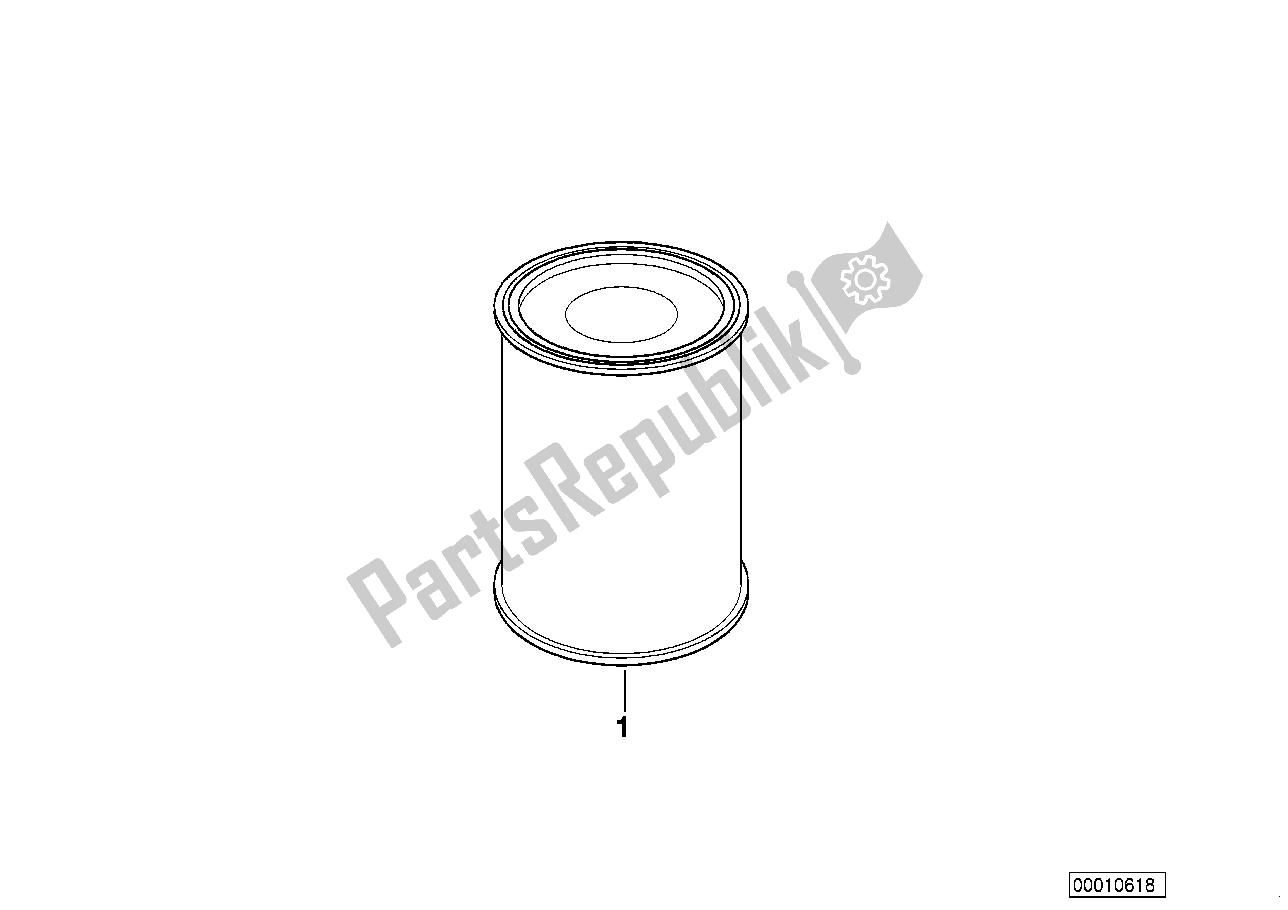 All parts for the Base Painture, Two-coat of the BMW C1 125 2000 - 2004