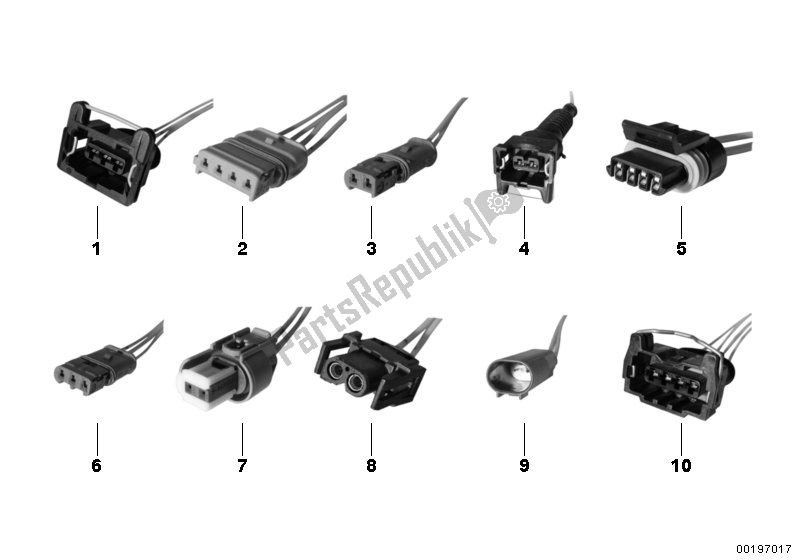 Todas las partes para Tapón De Reparación de BMW C1 125 2000 - 2004