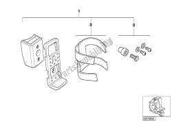 kit de retrofit, suporte para telefone celular