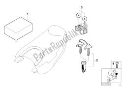 RETROFIT KIT, PILLION-PASSENGER SEAT