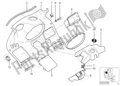 TRIM PANEL, INSTRUMENT HUB CUSHION