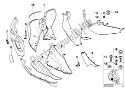 TRIM PANEL PARTS, FOOTBOARD