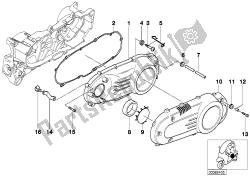 variator deksel