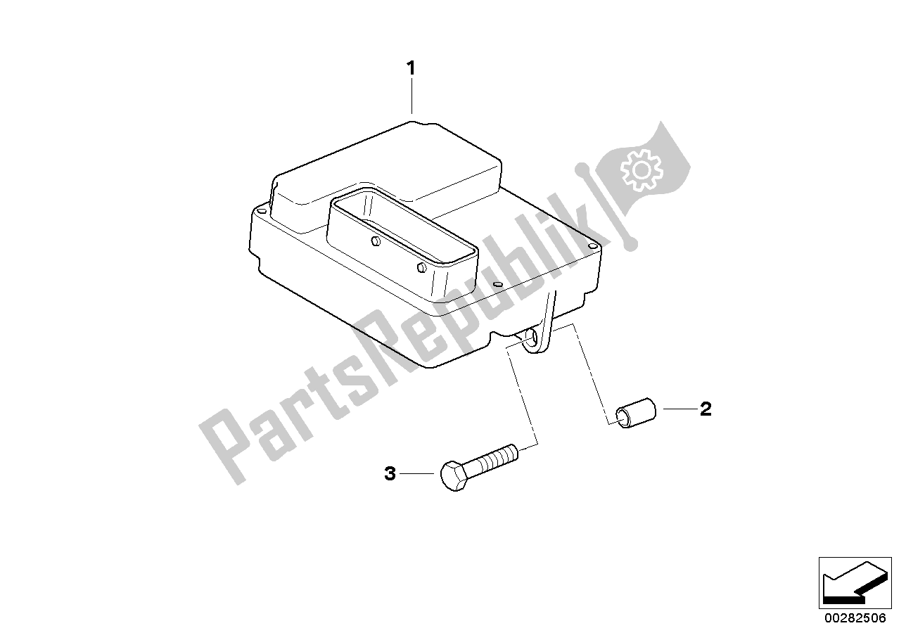 Todas las partes para Unidad De Control, Bms-c de BMW C1 200 2000 - 2004