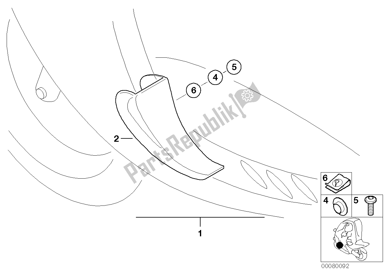 Tutte le parti per il Protezione Del Bordo, Davanzale del BMW C1 200 2000 - 2004