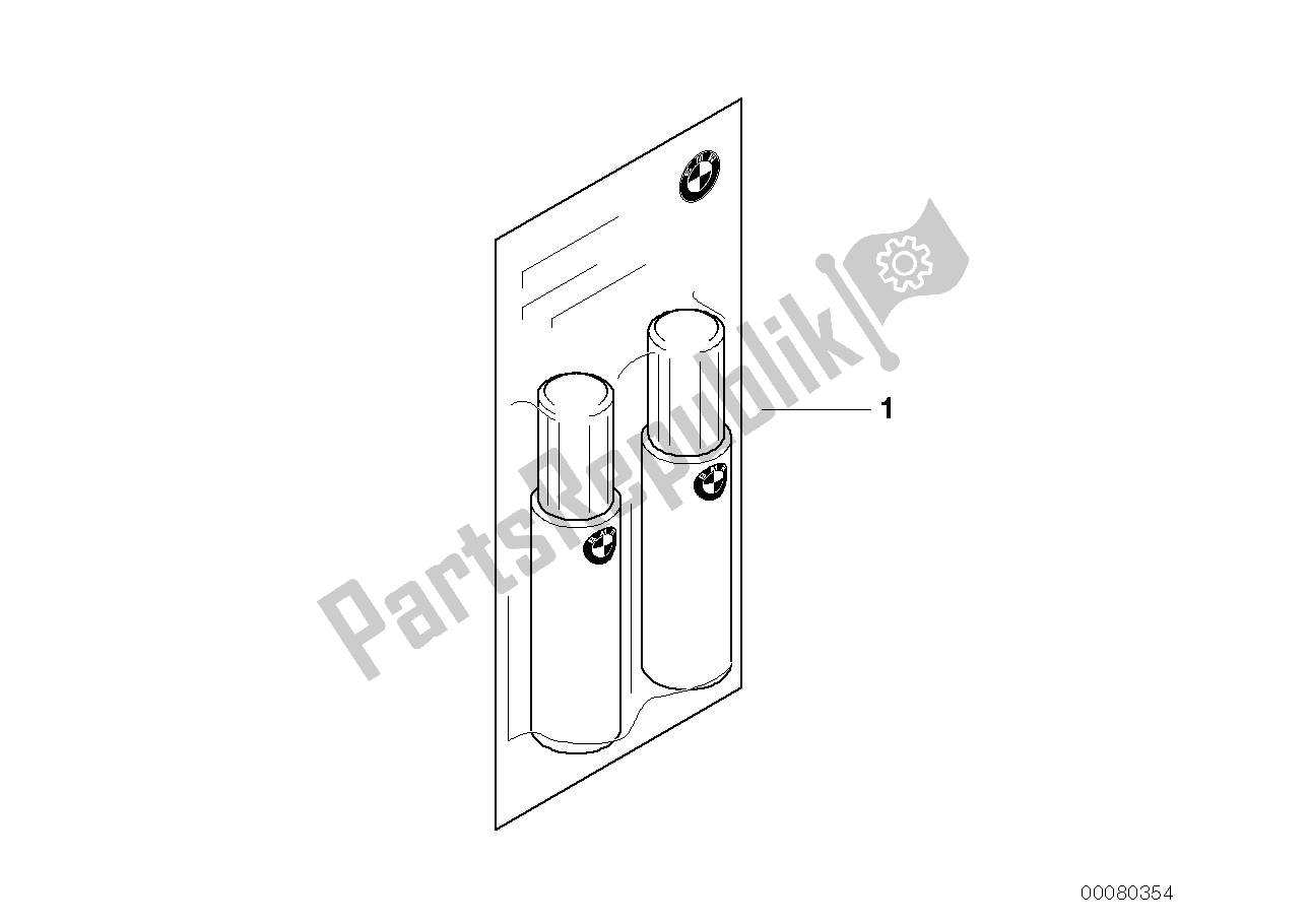 Todas las partes para Retocar Lápiz Sete de BMW C1 200 2000 - 2004