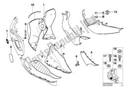 TRIM PANEL PARTS, FOOTBOARD