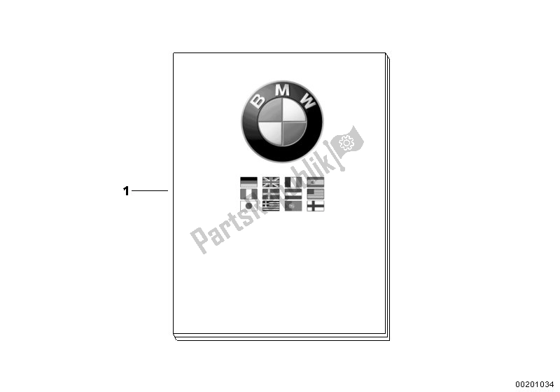 Todas las partes para Esquemas De Cableado de BMW C1 200 2000 - 2004