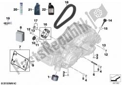 óleo do motor / serviço de manutenção