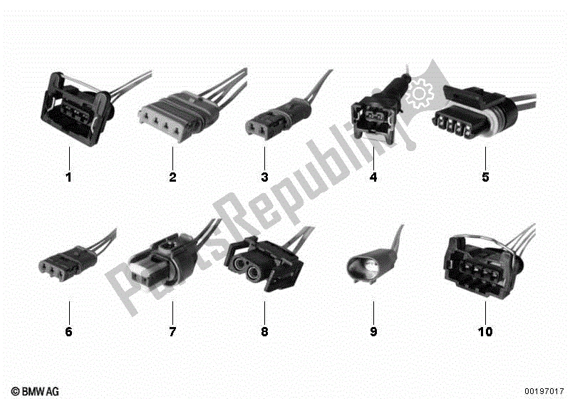 Todas las partes para Tapón De Reparación de BMW C 600 Sport K 18 2011 - 2016