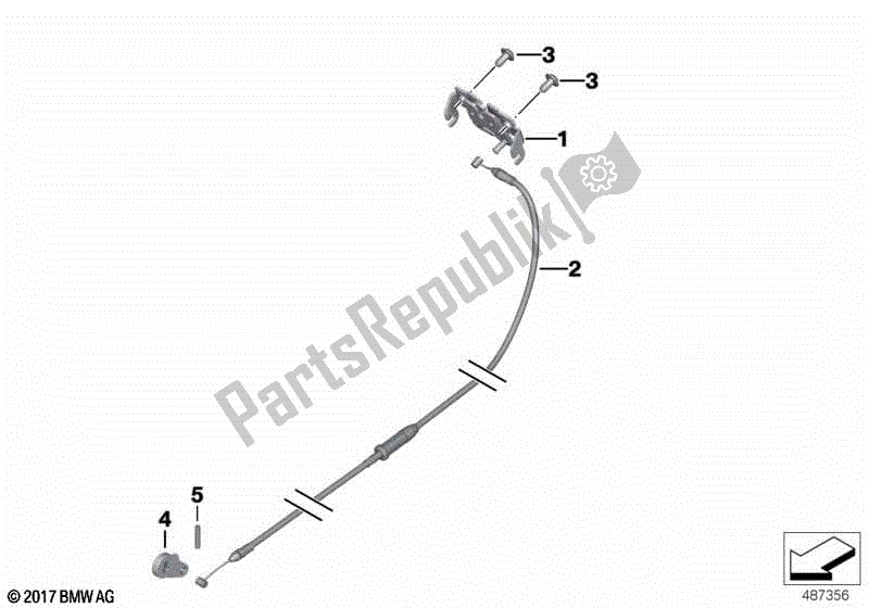 Todas las partes para Sistema De Bloqueo Del Banco Del Asiento de BMW C 600 Sport K 18 2011 - 2016