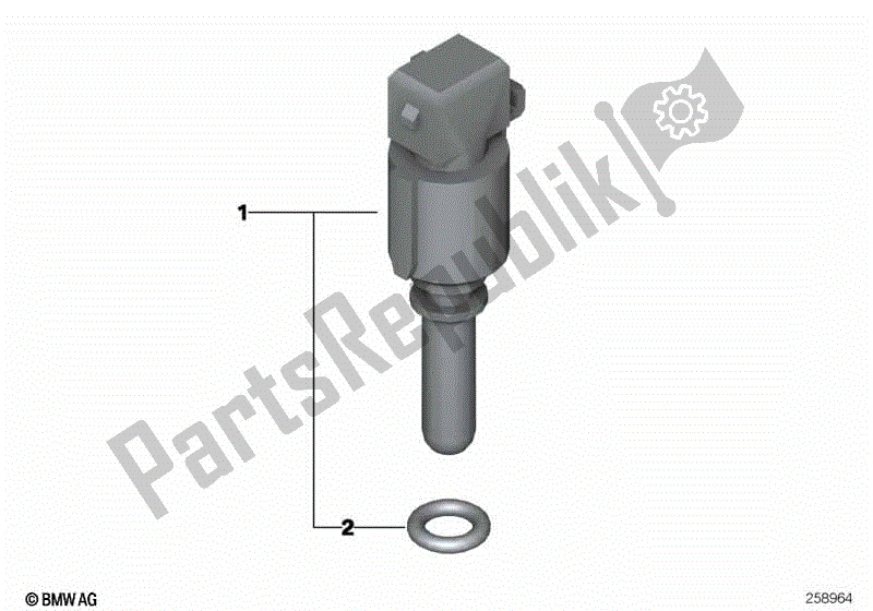 Todas las partes para Sensor Para Centralita de BMW C 600 Sport K 18 2011 - 2016