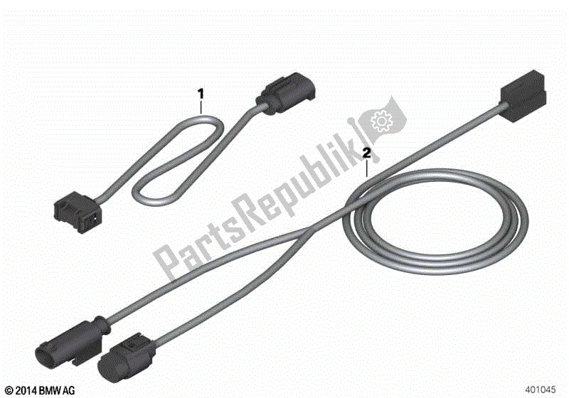 Todas las partes para Varios Arneses De Cableado de BMW C 600 Sport K 18 2011 - 2016