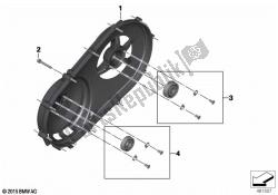 cubierta de carcasa para cvt