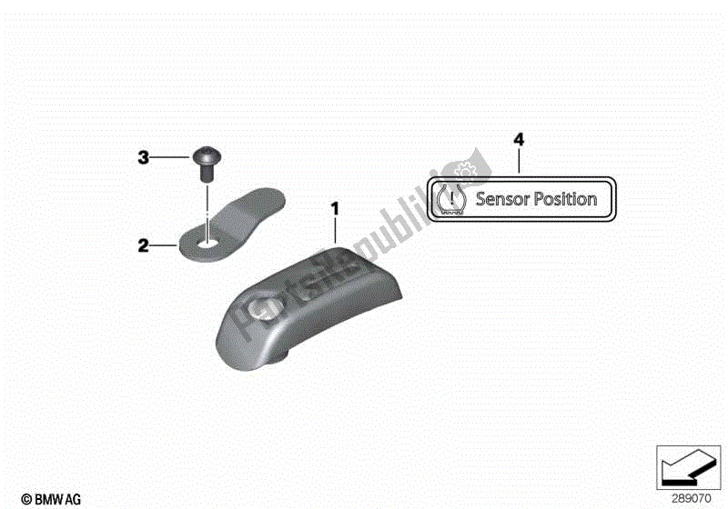 Todas las partes para Sensor Rdc Para Rueda Trasera de BMW C 650 Sport K 18 2011 - 2019