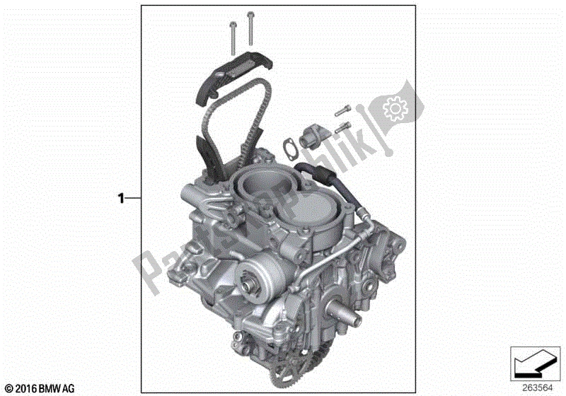 Todas las partes para Motor / Tren De Rodaje Motor / Tren De Rodaje de BMW C 650 GT K 19 2011 - 2015