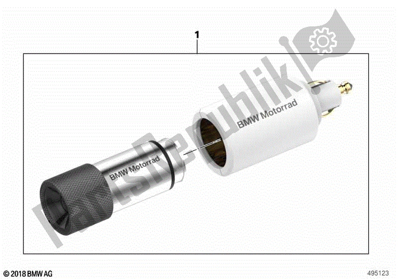 Todas las partes para Linterna Led de BMW C 650 GT K 19 2011 - 2015