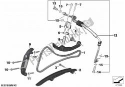 Timing chain/Chain tensioner/Slide rail