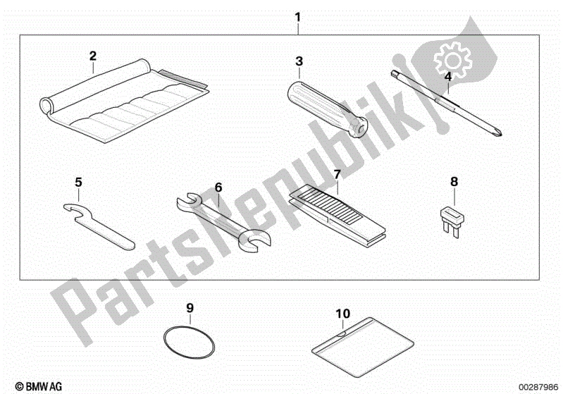 Todas las partes para Herramienta De Coche de BMW C 650 GT K 19 2015 - 2019