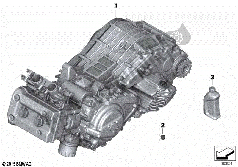 Toutes les pièces pour le Moteur du BMW C 650 GT K 19 2015 - 2019