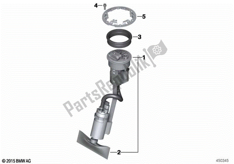 Toutes les pièces pour le Pompe à Essence du BMW C 650 GT K 19 2015 - 2019