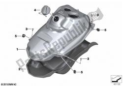 serbatoio carburante / parti di montaggio