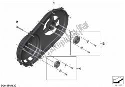 cubierta de carcasa para cvt