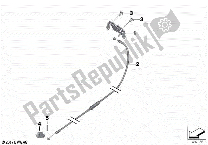 Todas las partes para Sistema De Bloqueo Del Banco Del Asiento de BMW C 650 GT K 19 2015 - 2019