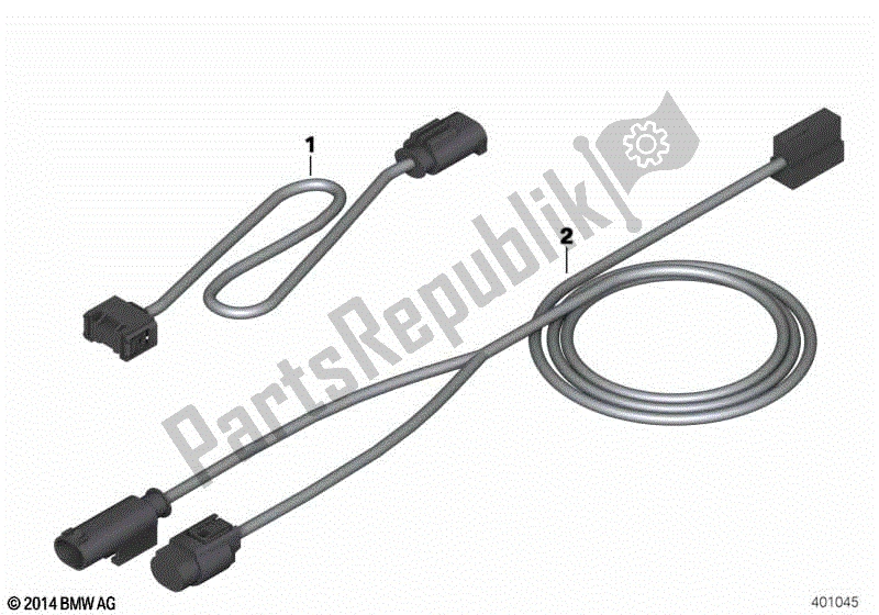 Todas las partes para Varios Arneses De Cableado de BMW C 650 GT K 19 2015 - 2019