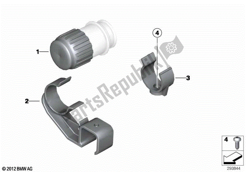 Toutes les pièces pour le Capuchon Pour Fiche De Diagnostic du BMW F 650  E 169 1996 - 1999