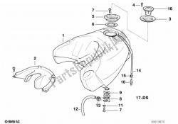 réservoir de carburant / composants externes f650 / 93