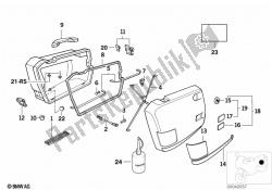 Integral case single parts