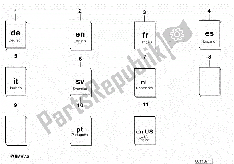 Todas las partes para Reparación / Servicio / Mantenimiento Específico Del Automóvil. De BMW F 650  E 169 1996 - 1999