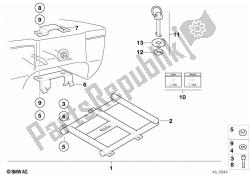 juego de piezas de montaje f topcase