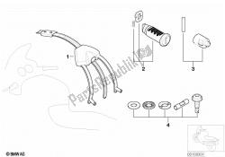 soporte para casco para compartimento portaobjetos