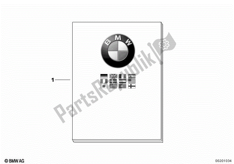 Todas las partes para Instrucciones De Instalación de BMW F 650 CS K 14 2002 - 2003