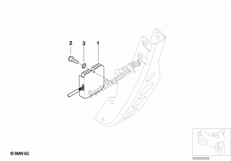 Todas las partes para Regulador De Voltaje de BMW F 650 CS K 14 2002 - 2003