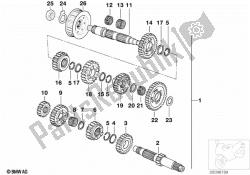 5-speed transmiss.gear wheel set parts