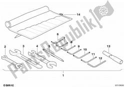 ferramenta para carro, kit suplementar