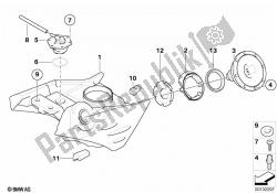 Fuel tank/attaching parts