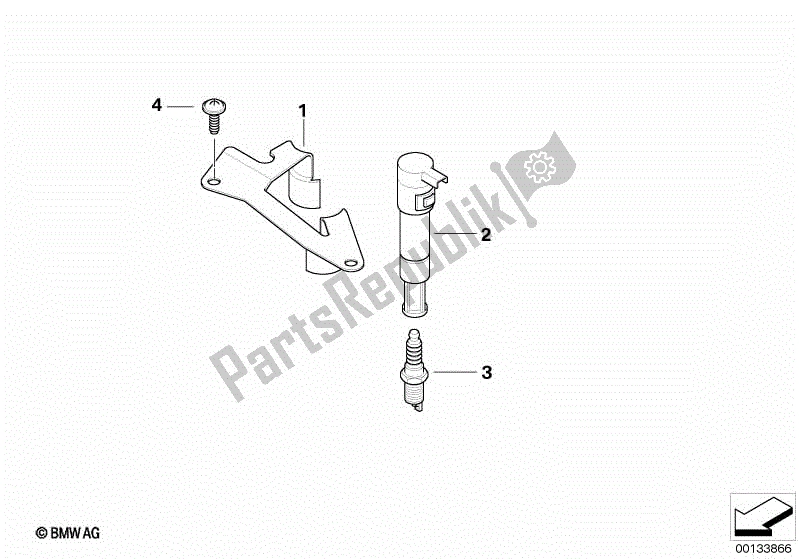 Todas las partes para Sistema De Encendido de BMW F 650 CS K 14 2004 - 2005