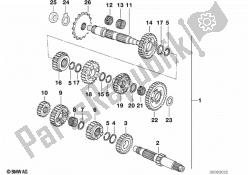 5-speed transmiss.gear wheel set parts