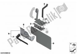 Battery carrier/heat insulation