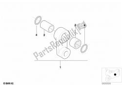 Rear swing arm radius rod