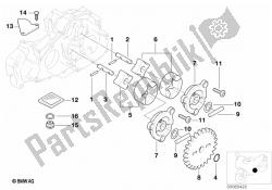 SINGLE PARTS FOR OIL PUMP