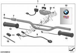 Heated handlebar grips