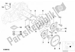 SINGLE PARTS FOR OIL PUMP