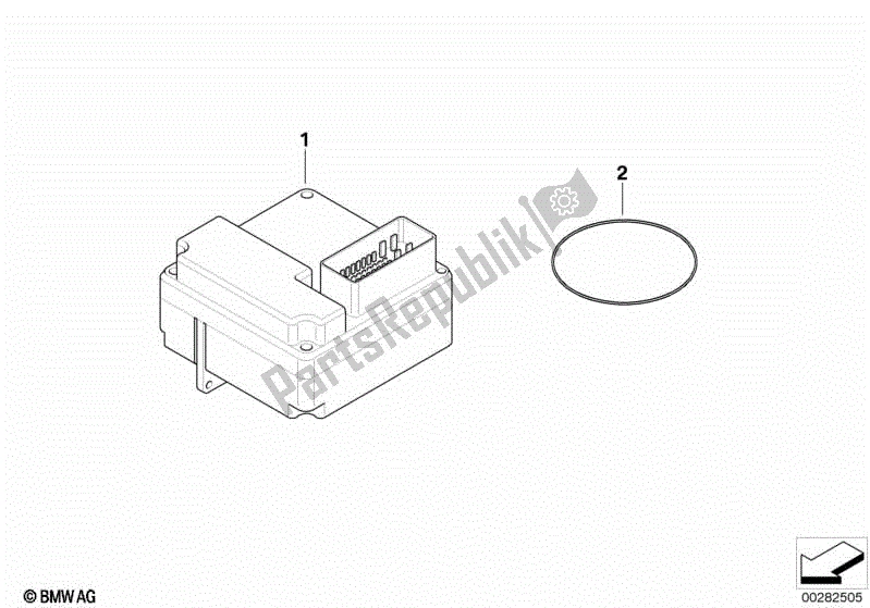 Todas las partes para Unidad De Control, Bms-c de BMW F 650 GS Dakar R 13 2000 - 2003