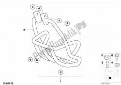 Engine protection bar